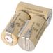 AccuCell Batterie pour aspirateur à main 3,6 V FASTON 4,8 mm
