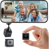 Merkloos Mini Verborgen Draadloze Wifi Camera Zwart