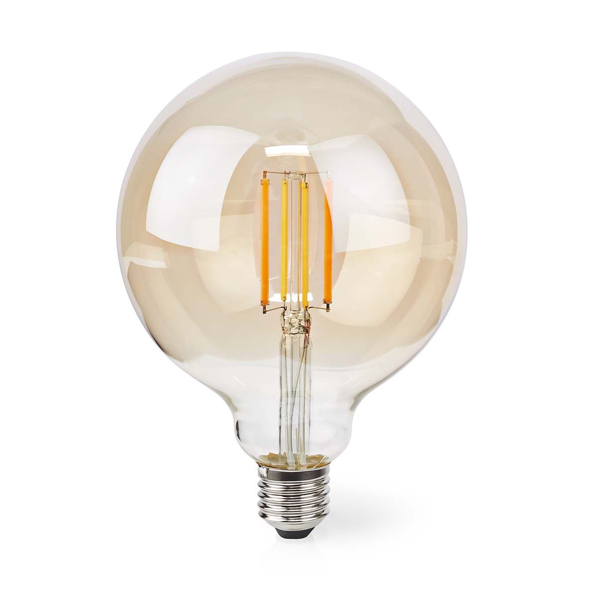 Nedis SmartLife LED Filamentlamp - Wi-Fi - E27 - 806 lm - 7 W - Warm Wit - Globe
