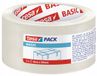 Tesa BASIC - Verpakkingstape - 66m x 50mm - Transparant - UV-bestendig