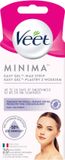 Veet Minima Easy-Gel gezichtswaspleisters 20st
