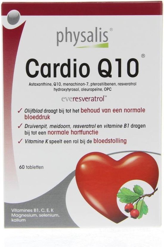 Physalis Cardio Q 10 Tabletten 60 stuks