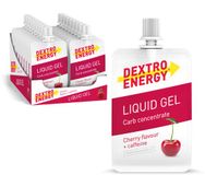Dextro Energy Liquid Energy Gel - Kers + Caffeine - Sportgel - Energie Gel - 18 x 60 gram