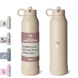 Citron Waterfles - vacuüm geïsoleerde roestvrijstalen waterfles 500ml - Ballerina