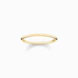 Thomas Sabo Ring Dames 925 Zilver Geel Verguld Maat 50