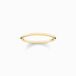 Thomas Sabo Ring Dames 925 Zilver Geel Verguld Maat 50
