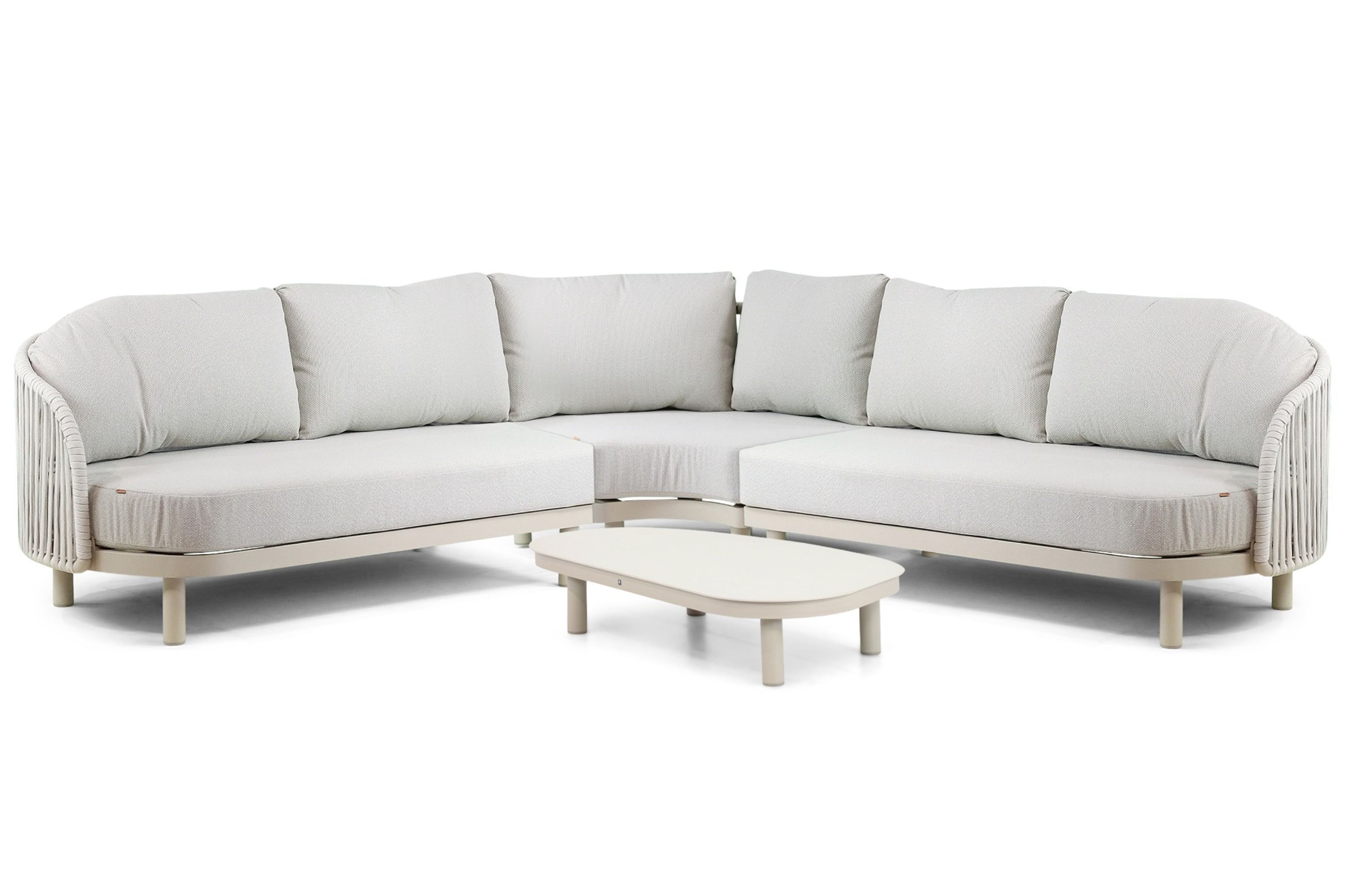 Santika Furniture Santika Nanda hoek loungeset 4-delig