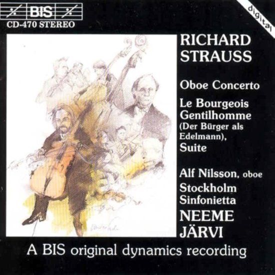 Outhere Bis Strauss: Oboe Concerto | Le Bourgois Gentilhomme (CD)
