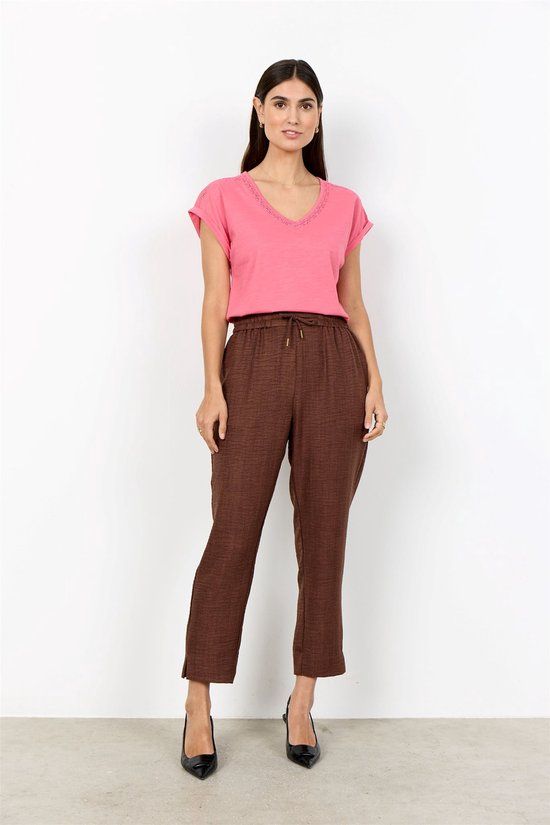 Soyaconcept Charissa 2B broek dames M bruin