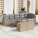Prolenta Maison Exclusive - Bankset, 9-delig, beige [Synthetisch]: Polyrotan