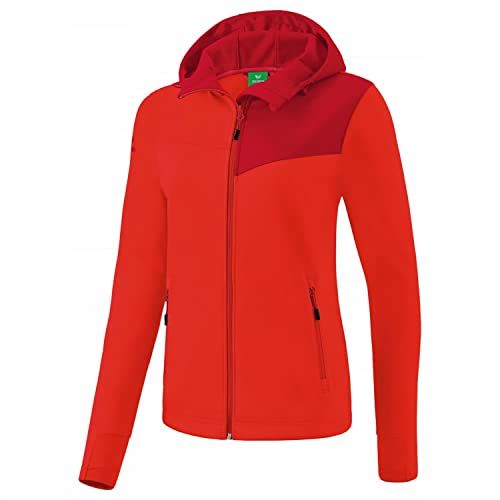 Erima Dames Performance Softshell Jas - Rood - Polyester - Maat: -