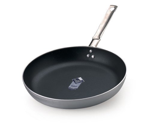 Pentole Agnelli Pan verzonken kop langzaam met handvat, aluminium 36 cm aluminium