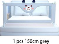OEM Bedhekje Blauw - Inklapbaar - 150cm
