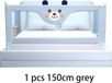 OEM Bedhekje Blauw - Inklapbaar - 150cm