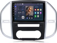 Awesafe Mercedes Benz Vito 3 (model 447), 2014-2024 Inbouwnavigatiesysteem 2+64G Android 15, carplay, Autoradio met GPS, navigatie, Bluetooth, Wi-Fi, stuurwielbediening, DAB+, 4-kern processor, RDS en DSP, 2DIN