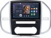 Awesafe Mercedes Benz Vito 3 (model 447), 2014-2024 Inbouwnavigatiesysteem 2+64G Android 15, carplay, Autoradio met GPS, navigatie, Bluetooth, Wi-Fi, stuurwielbediening, DAB+, 4-kern processor, RDS en DSP, 2DIN