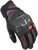 Macna Rime 2.0 Motorfiets handschoenen - Zwart/Rood - 3XL