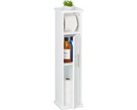 Merkloos Relaxdays staande wc rolhouder