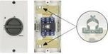 Kraus & Naimer KG10.T103/D-A050.KS51V Reparatieschakelaar Uitschakelbaar 1 x 90 ° Zwart 1 stuk(s)