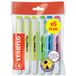 STABILO Swing Cool markeerstiften, 6 stuks fluorescerend
