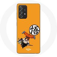 Maniacase Etui voor Samsung Galaxy A52 Goku Dragonball Z Kind Anime