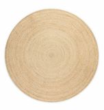 Hanse Home 106007-140 Tapijt Binnen Rond Jute Ivoor