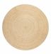 Hanse Home 106007-100 tapijt Binnen Rond Jute Ivoor