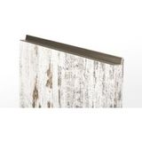 Viefe Profilé de poignée GRADA en aluminium, aspect inox - 797 mm