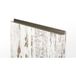Viefe Profilé de poignée GRADA en aluminium, aspect inox - 797 mm