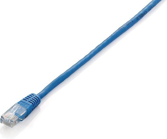 Equip 625432 - Cat 6 UTP-kabel - RJ45 - 3 m - Blauw