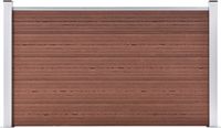 vidaXL Schutting 180x105 cm HKC bruin