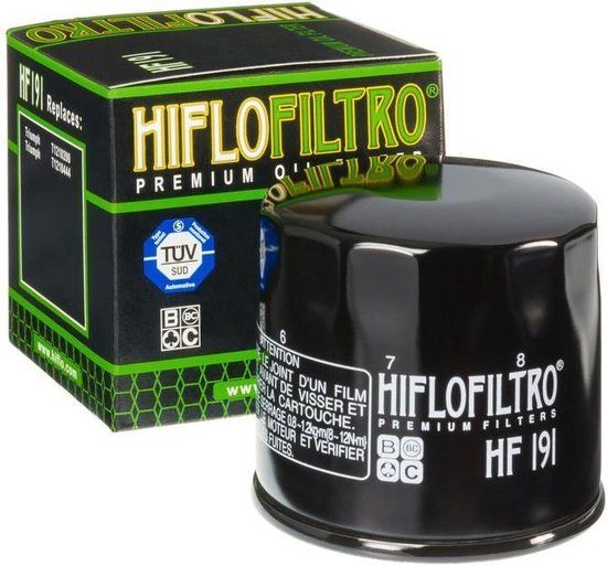 Hiflofiltro Oliefilter voor Triumph 885 Speed Triple T509 Monobras, bouwjaar 1997-1998, Noir