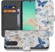 B2Ctelecom Samsung Galaxy A17 Vlinder Wallet Hoesje Met 3 Pasjes PU Leder