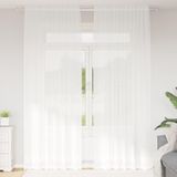 VidaXL Kantgordijn wit 260 x 150 cm polyester