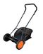 Earthwise 1716-18EWGC, handgrasmaaier, 7 messen, 45,7 cm (18 inch) met opvangmand, zwart