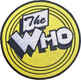 Rock Off The Who Yellow Circle Patch - Geel