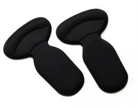 CHPN Goodies and Living Groothandel Zachte foam zooltjes - Zwarte hielzooltjes - Zwart - 14/8CM - 1 paar - Hielbeschermers - Schoenkussentjes