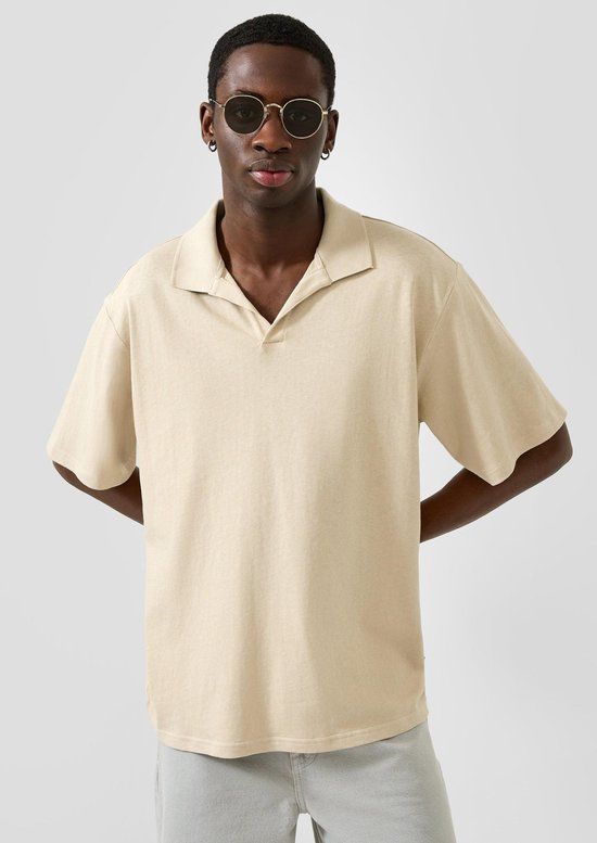 QS s.Oliver Polo-Shirt Beige XXL