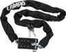 Snake 90615 Verrouillage moteur en acier trempé / Verrouillage de vélo / Verrouillage de scooter 100 cm Noir