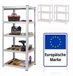 Merkloos Relaxdays Stellingkast - 200x90x60 cm - 875 kg - metaal - zilver