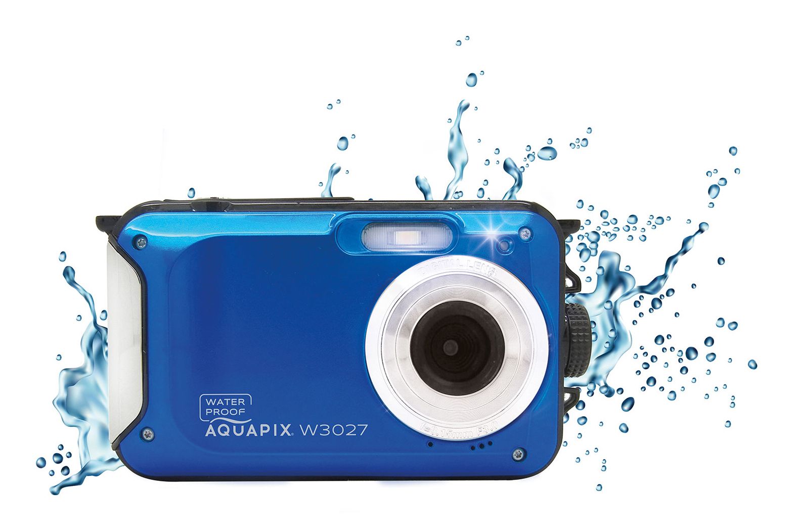 Easypix Aquapix W3027 Wave Marine Blue | 30MP | Full HD | Waterproof