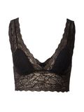 Chantelle Floral Touch Beugelloze Voorgevormde Triangelbh Soft Feel Zwart