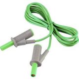 VOLTCRAFT MSB-501 Veiligheidsmeetsnoer Groen