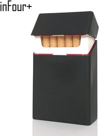 Elemental Goods Siliconen Sigarettendoosje Zwart