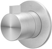 IVY Tribe Symmetry Afbouwdeel voor Flow-Through Inbouwstopkraan met Rond Rozet - Geborsteld RVS316