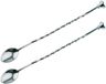 Ibenzoa® Duplex Roestvrij Stalen Barlepel Set met Stamper, 27cm - 2 Stuks