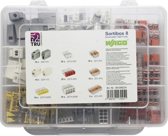 WAGO WA-741-884 Assortiment verbindingsklemmen