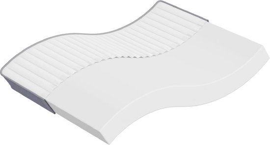 VidaXL Schuimmatras middelzacht 140x190 cm
