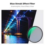 K&F Concept 77mm Blue Streak Nano-X HD MRC brushed filter