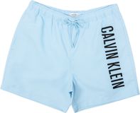 Calvin Klein Short de bain à cordon de serrage moyen - Powder Aqua - Taille L